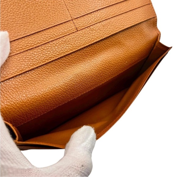 Yves Saint Laurent Tan Leather Wallet - Picture 8 of 13